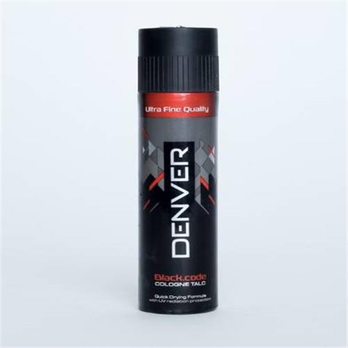 DENVER BLACK CODE TALCUM 100g